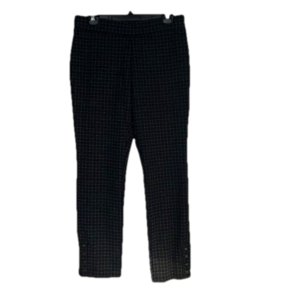 Cleo Petites Plaid Pull On Pants